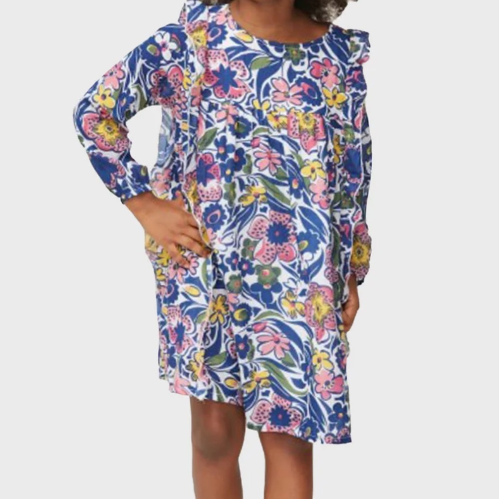 Roller Rabbit Girls' Chachas Lola Dress 10 y.o.